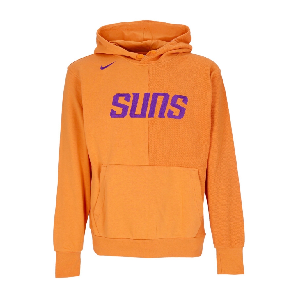 felpa leggera cappuccio uomo nba courtside fleece hoodie phosun CLAY ORANGE