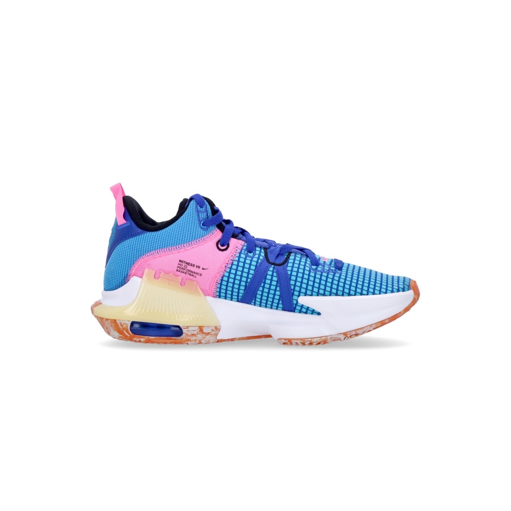 scarpa basket uomo lebron witness vii HYPER ROYAL/BLACK/BLUE LIGHTNING/WHITE
