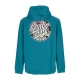 felpa cappuccio uomo acidic mfg dot hood VERDIGRIS