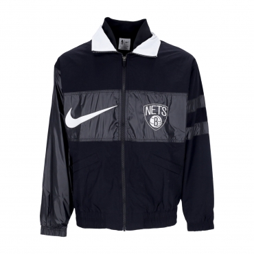 giacca tuta uomo nba courtside lightweight jacket bronet BLACK/WHITE