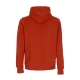 felpa leggera cappuccio uomo vertical hoodie PICANTE RED