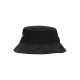 cappello da pescatore uomo classic label bucket BLACK/WHITE