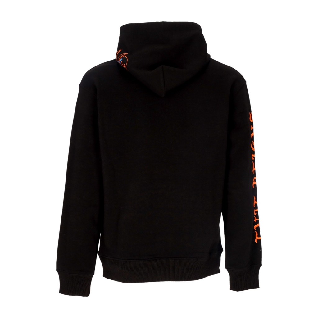 felpa leggera cappuccio uomo eight ball hoodie BLACK