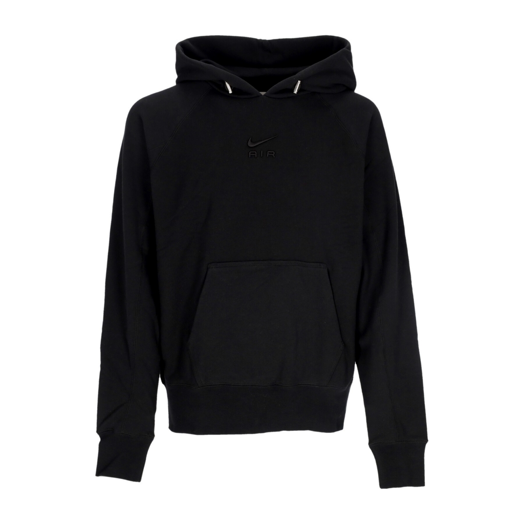 felpa leggera cappuccio uomo sportswear air french terry hoodie BLACK/BLACK
