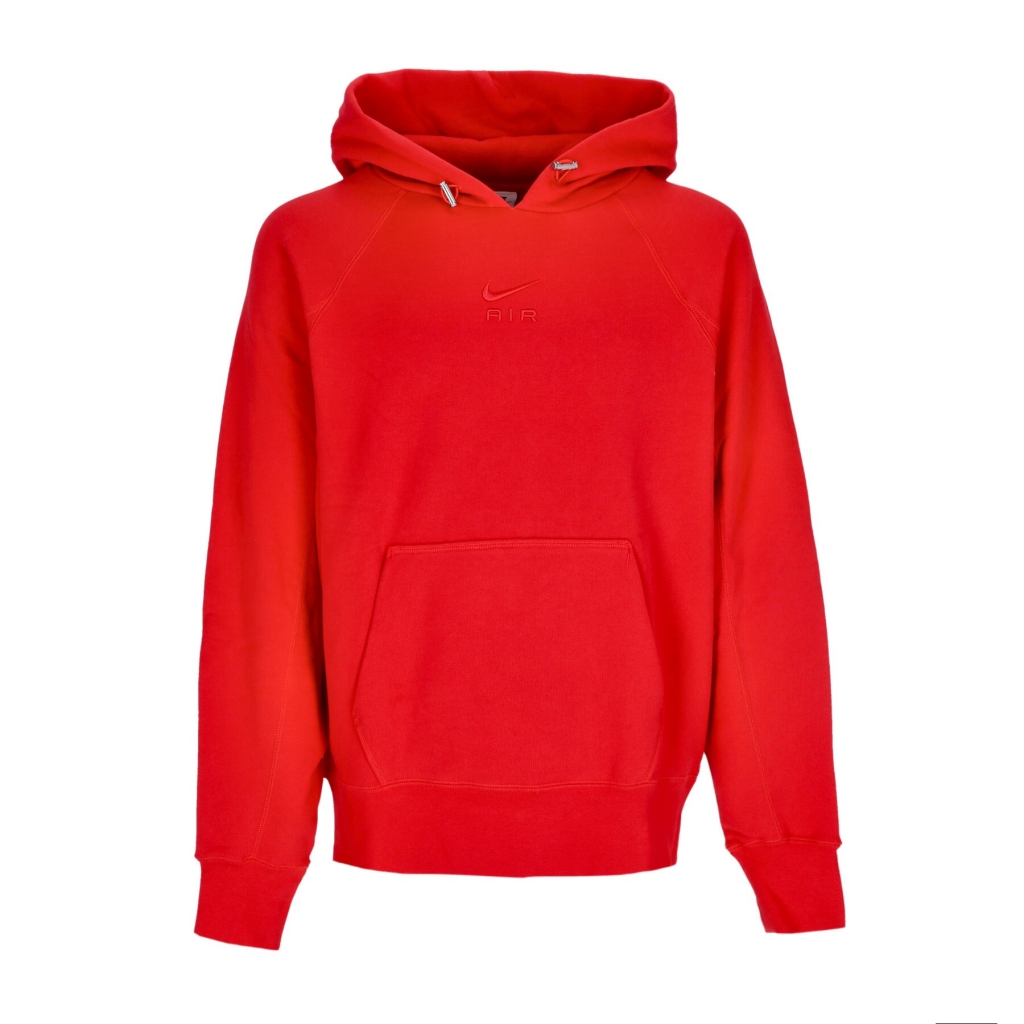 felpa leggera cappuccio uomo sportswear air french terry hoodie UNIVERSITY RED/UNIVERSITY RED
