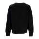 felpa leggera girocollo uomo sportswear air french terry crewneck BLACK/BLACK