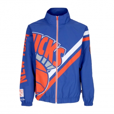 giacca a vento uomo nba exploded logo warm up jacket hardwood classics neykni ROYAL