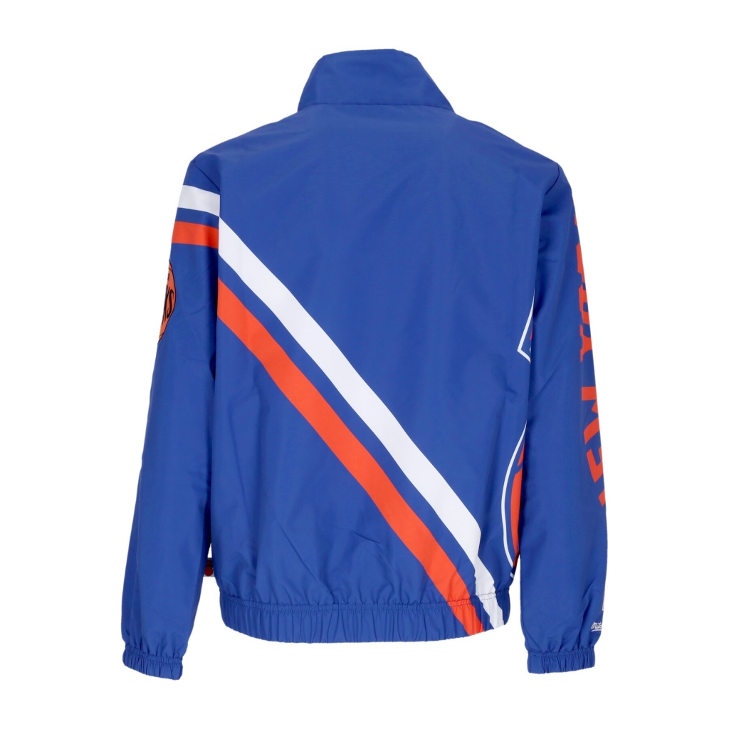 giacca a vento uomo nba exploded logo warm up jacket hardwood classics neykni ROYAL