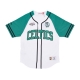 casacca bottoni uomo nba practice day button front jersey hardwood classics boscel WHITE