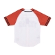 casacca bottoni uomo ncaa practice day button front jersey texlon WHITE