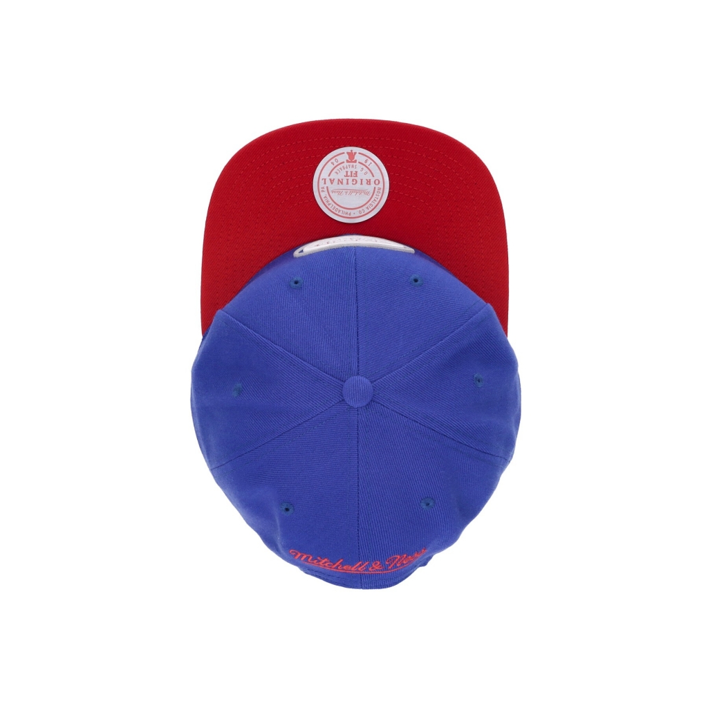 cappellino visiera piatta uomo nba team 2 tone 20 snapback detpis ORIGINAL TEAM COLORS