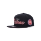 cappellino visiera piatta uomo nba team script 20 snapback detpis BLACK
