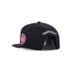 cappellino visiera piatta uomo nba team script 20 snapback detpis BLACK