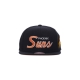 cappellino visiera piatta uomo nba team script 20 snapback phosun BLACK