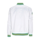 giubbotto bomber uomo nba hometown lw satin jacket hardwood classics boscel WHITE