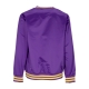 casacca uomo ncaa sideline pullover satin jacket loutig PURPLE