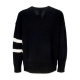 maglione leggero uomo sportswear trend sweater BLACK/SAIL/TEAM ORANGE/SAIL