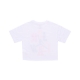 maglietta ragazza outside the lines tee WHITE