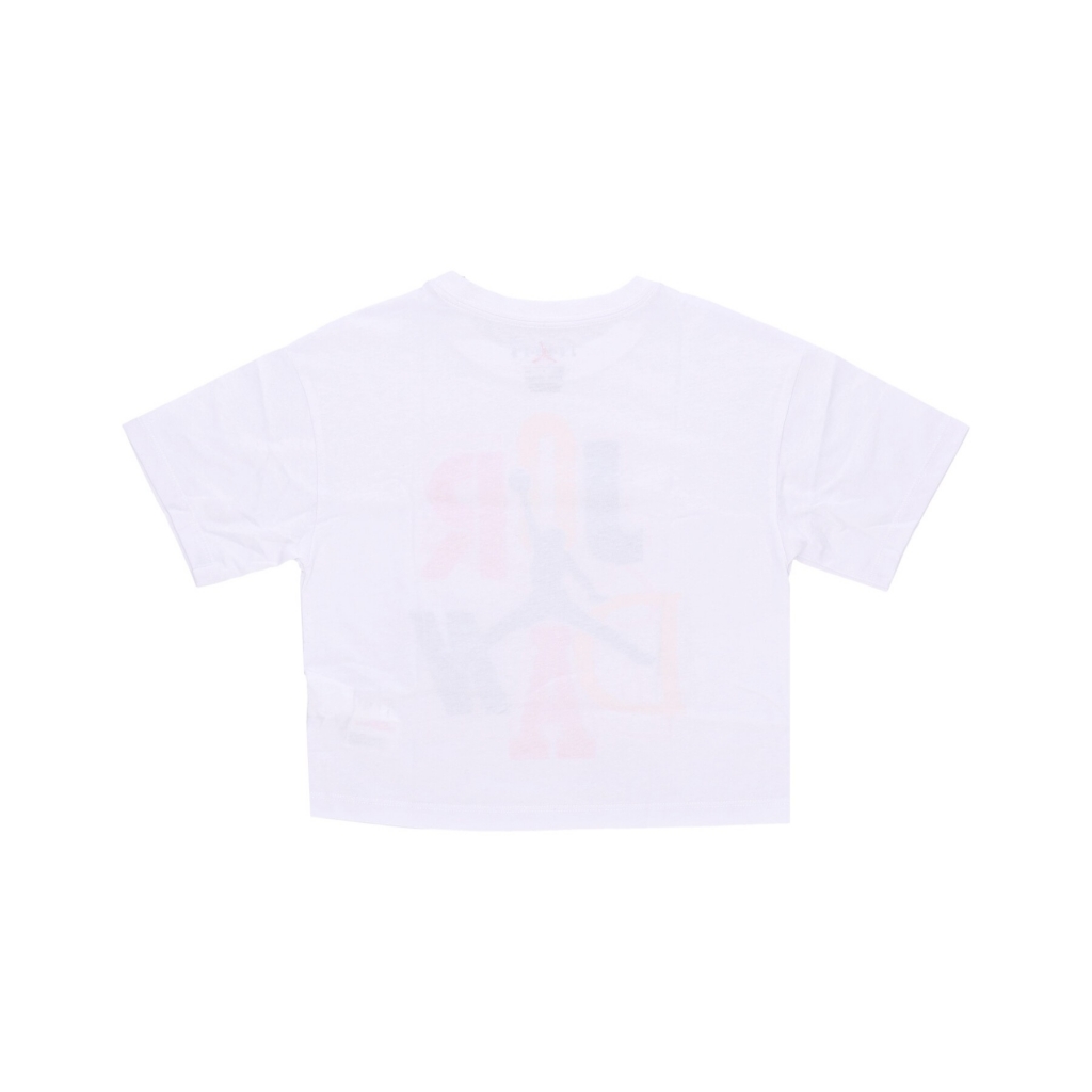 maglietta ragazza outside the lines tee WHITE