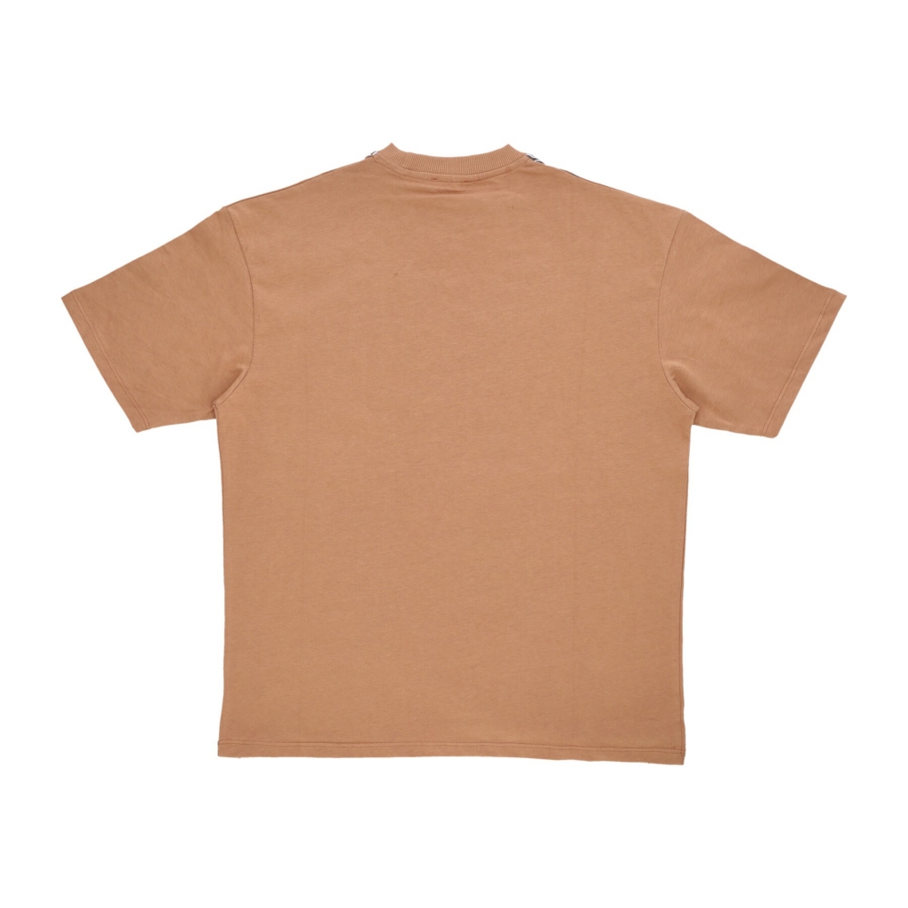 maglietta uomo lightning print tee TERRACOTTA/GREY