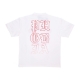 maglietta uomo mouth print tee OFF WHITE/RED