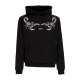 felpa leggera cappuccio uomo scorpion hoodie BLACK/PURPLE