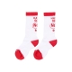 calza media uomo everyday plus cushioned crew socks WHITE/UNIVERSITY RED
