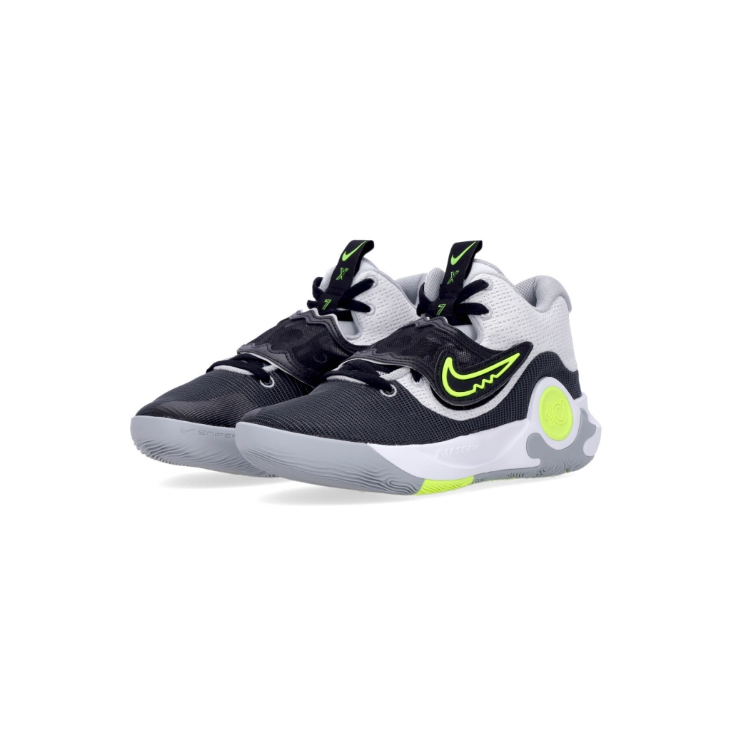 scarpa basket uomo kd trey 5 x WHITE/VOLT/BLACK/WOLF GREY