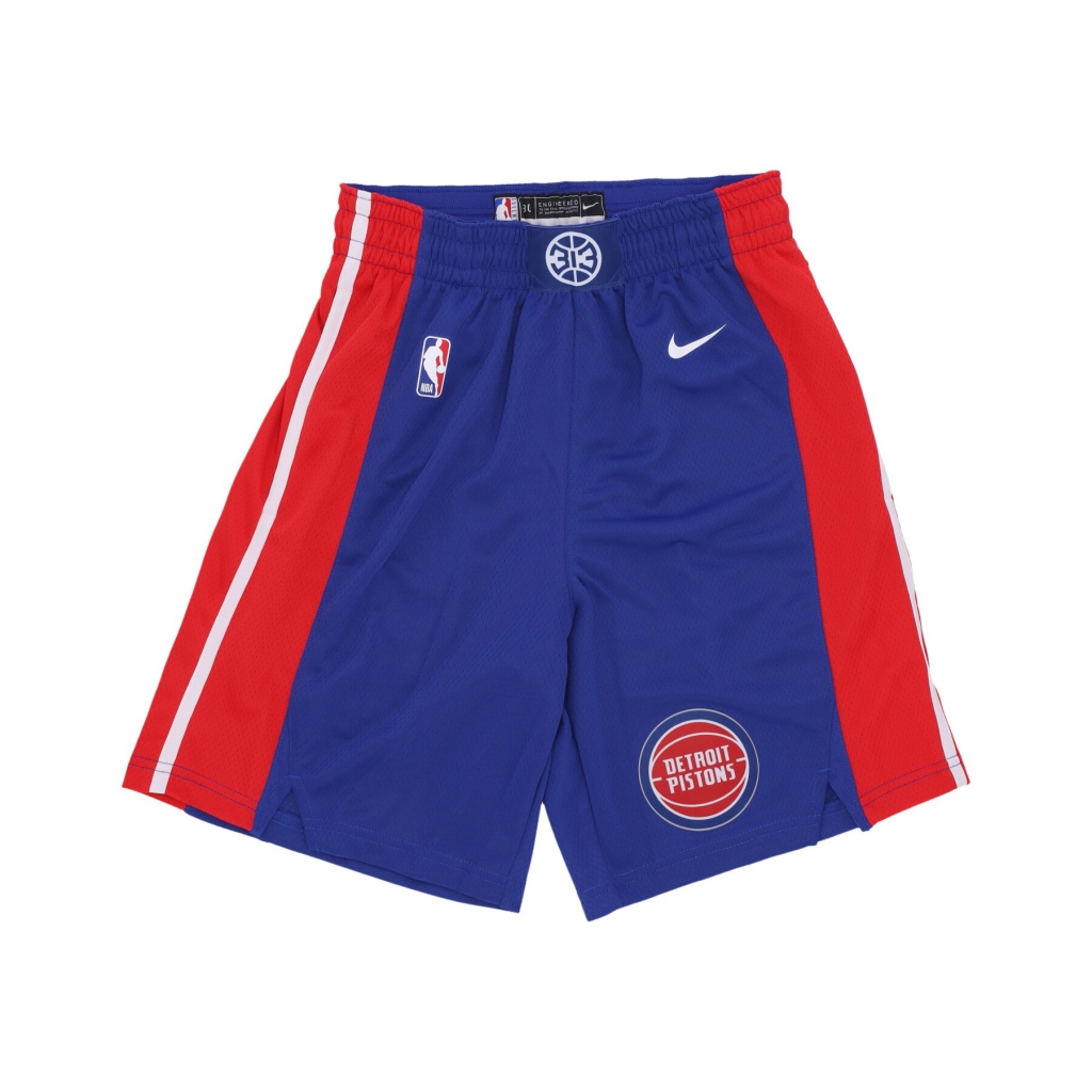pantaloncino basket uomo nba icon edition  dri-fit swingman short detpis RUSH BLUE/WHITE