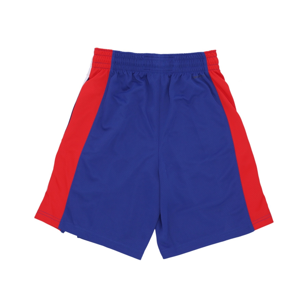 pantaloncino basket uomo nba icon edition  dri-fit swingman short detpis RUSH BLUE/WHITE