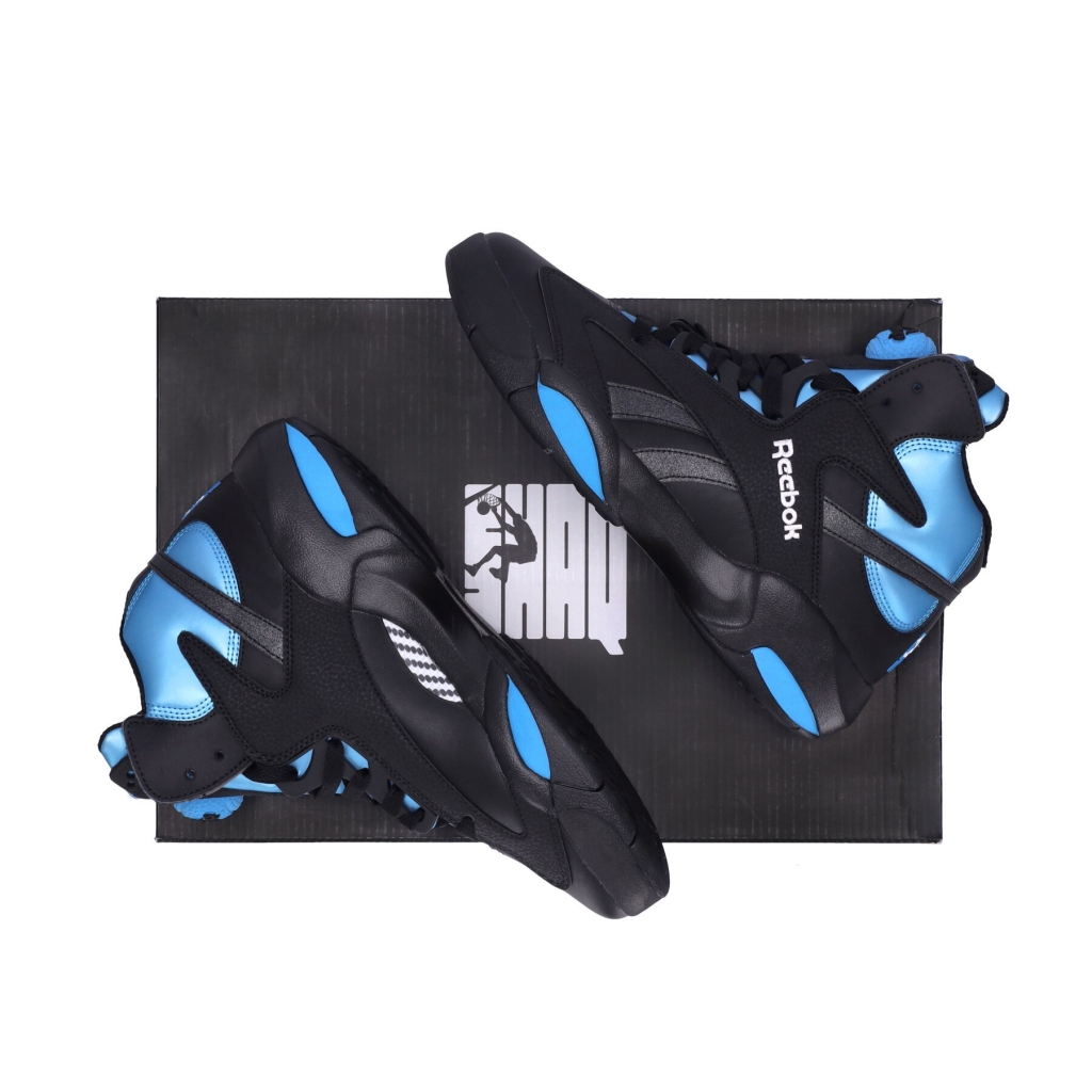 scarpa basket uomo shaq attaq CORE BLACK/AZURE/CLOUD WHITE