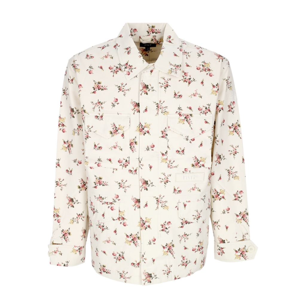 giubbotto uomo field floral jacket IVORY FLORAL