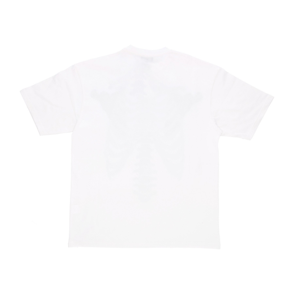 maglietta uomo skeleton print tee OFF WHITE/LIGHT BLUE