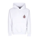 felpa leggera cappuccio uomo roulette hoodie WHITE