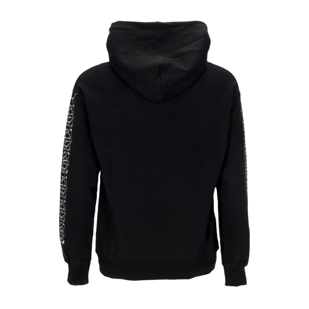 felpa leggera cappuccio uomo gear hoodie BLACK