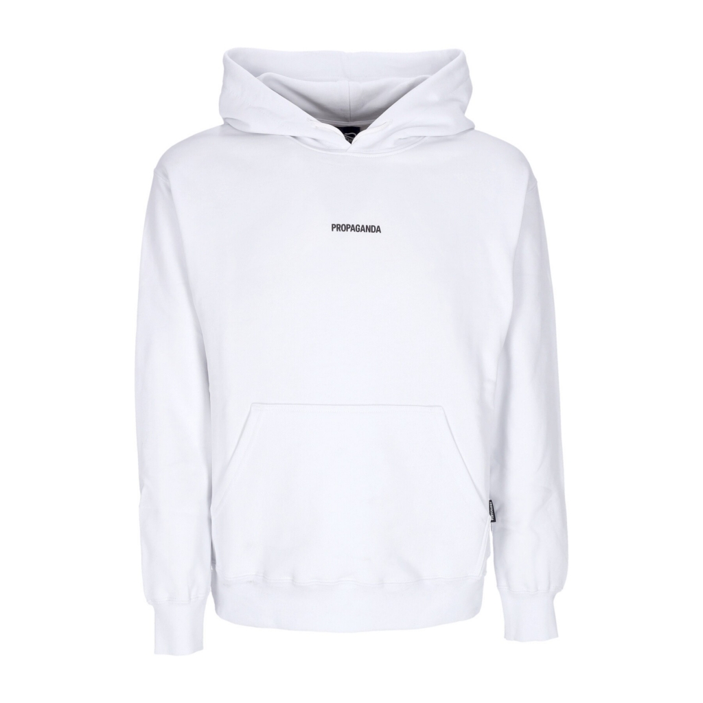 felpa leggera cappuccio uomo ribs bandana hoodie WHITE