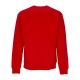 felpa girocollo uomo essential fleece crewneck GYM RED/WHITE