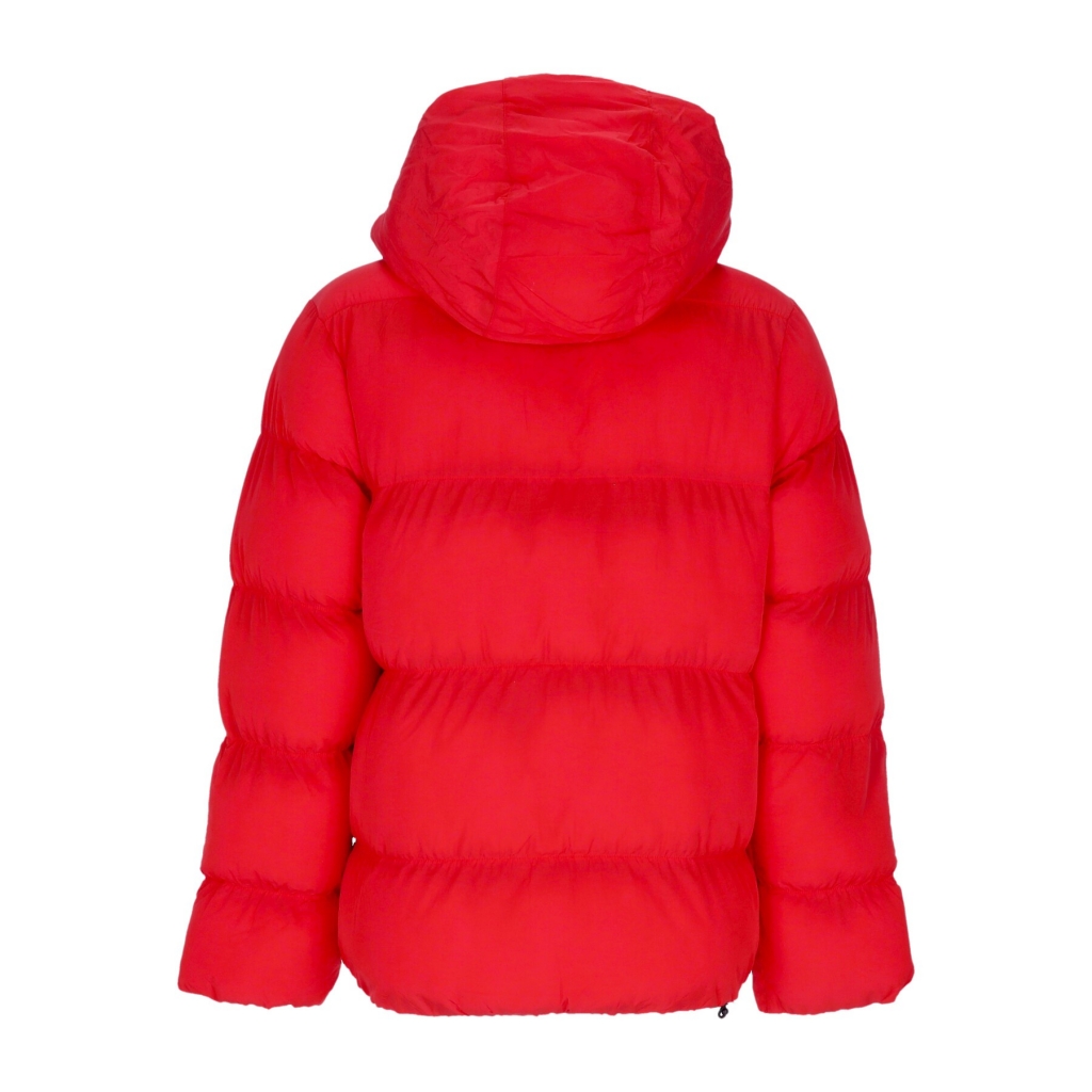 piumino uomo essentials statement puffer jacket FIRE RED/BLACK