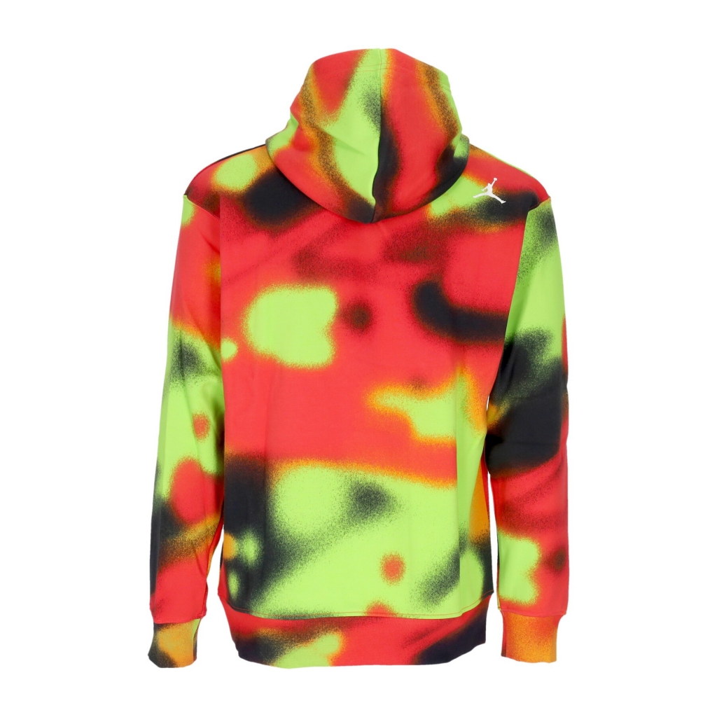 felpa cappuccio uomo flight mvp all over print fleece hoodie INFRARED 23/SAIL