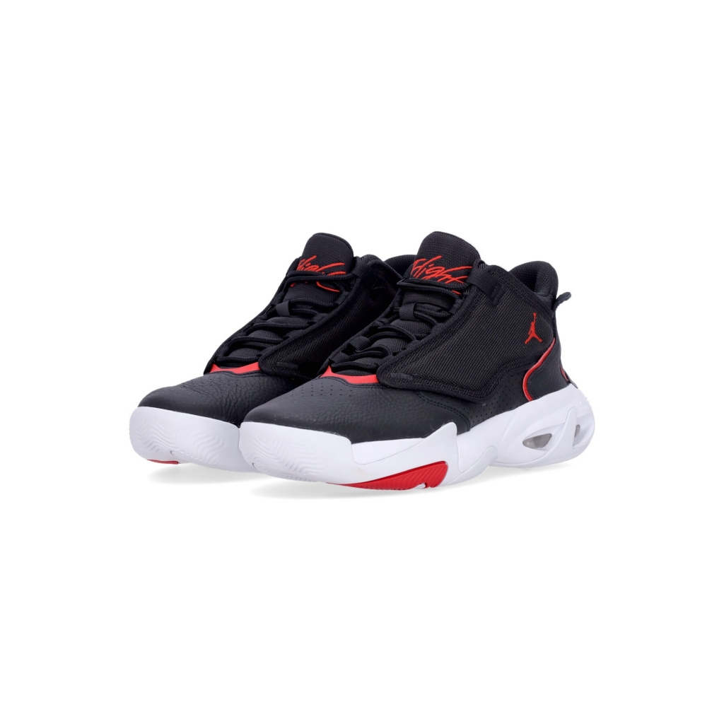 scarpa alta uomo jordan max aura 4 BLACK/UNIVERSITY RED/WHITE