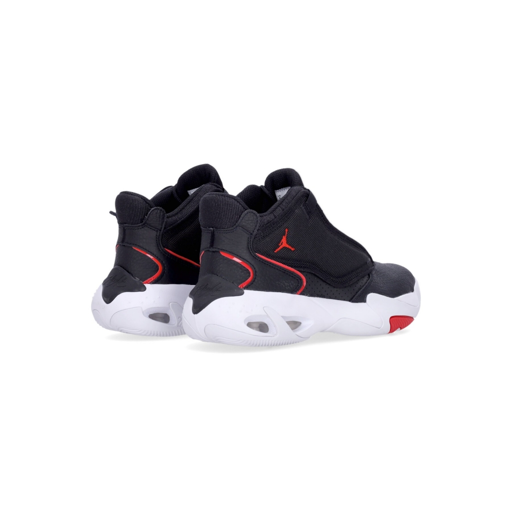 scarpa alta uomo jordan max aura 4 BLACK/UNIVERSITY RED/WHITE