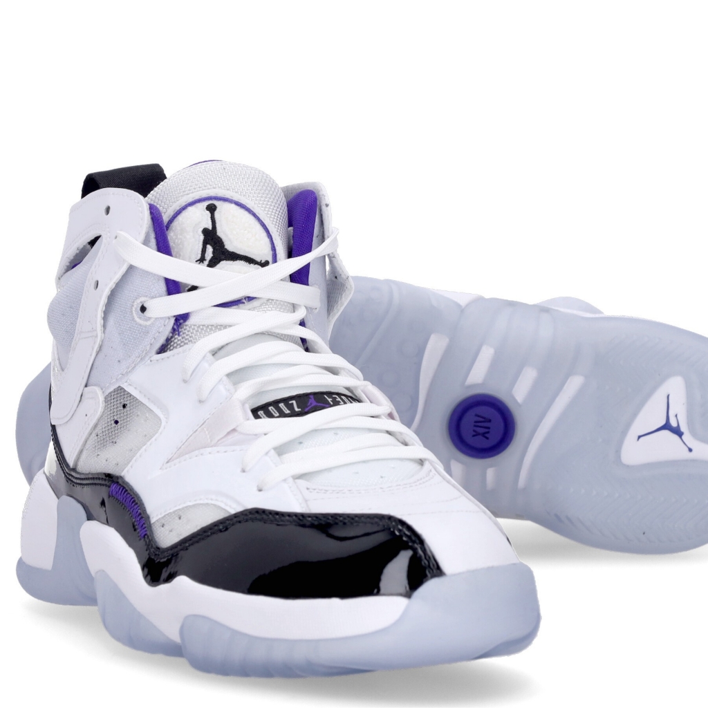 scarpa alta uomo jumpman two trey WHITE/DARK CONCORD/BLACK
