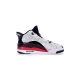 scarpa alta ragazzo air jordan dub zero gs WHITE/FIRE RED/BLACK