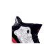 scarpa alta ragazzo air jordan dub zero gs WHITE/FIRE RED/BLACK