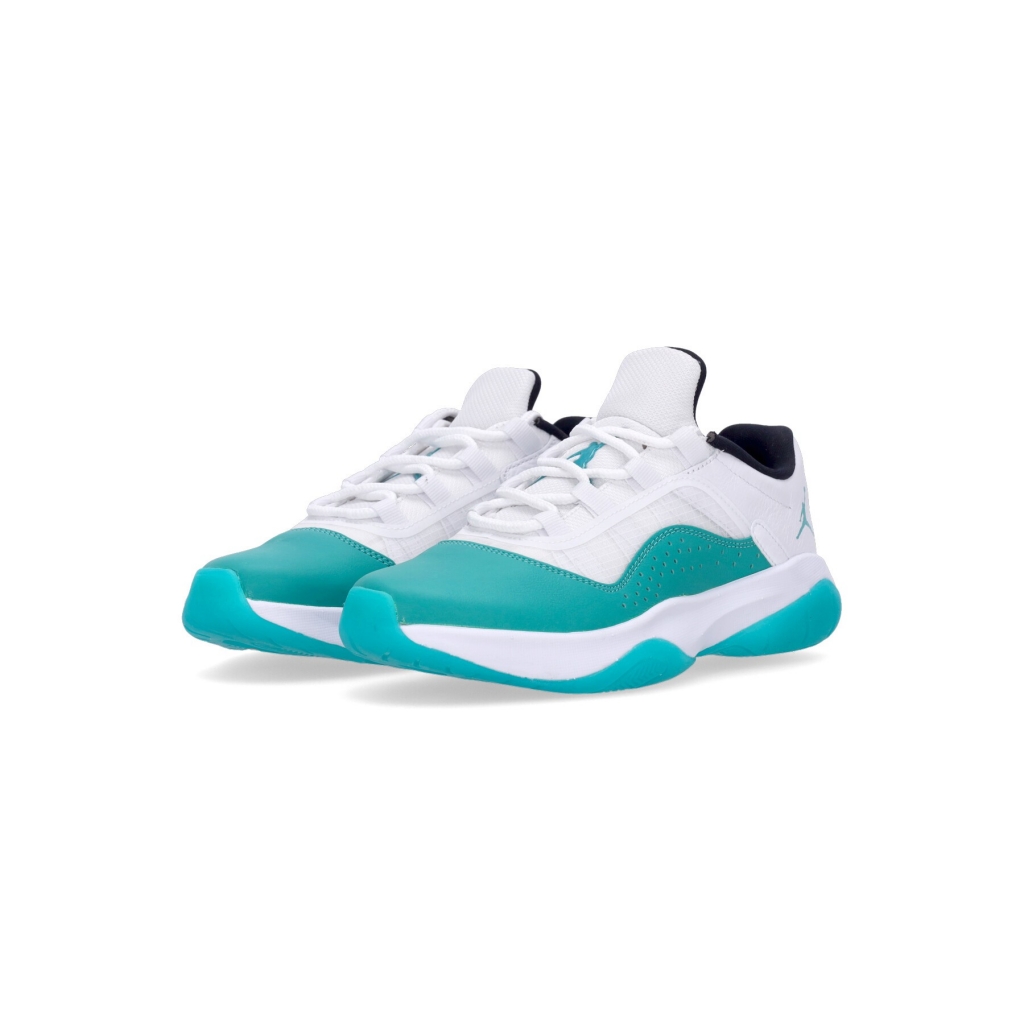 scarpa bassa donna wmns air jordan 11 cmft low WHITE/NEW EMERALD/BLACK