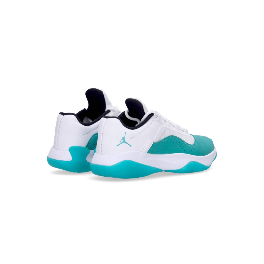 scarpa bassa donna wmns air jordan 11 cmft low WHITE/NEW EMERALD/BLACK