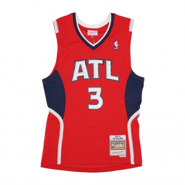 canotta basket uomo nba authentic jersey no 3 lou williams 2013 atlhaw ORIGINAL TEAM COLORS