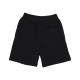 pantalone corto tuta felpato uomo smiley haters sweatshorts BLACK