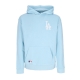 felpa leggera cappuccio uomo mlb league essentials os hoodie losdod CHROME BLUE/WHITE