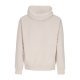 felpa leggera cappuccio uomo mlb league essentials os hoodie neyyan STONE/WHITE
